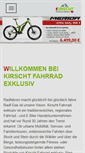 Mobile Screenshot of fahrrad-kirscht.de
